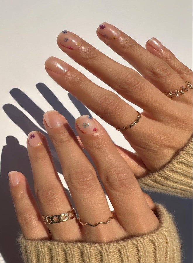 Nova Nails Semi Cured Gel Nail Strips (Wildflower) - Image 3